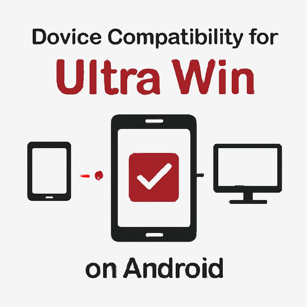 An educational diagram illustrating Ultra Win device compatibility specifics.