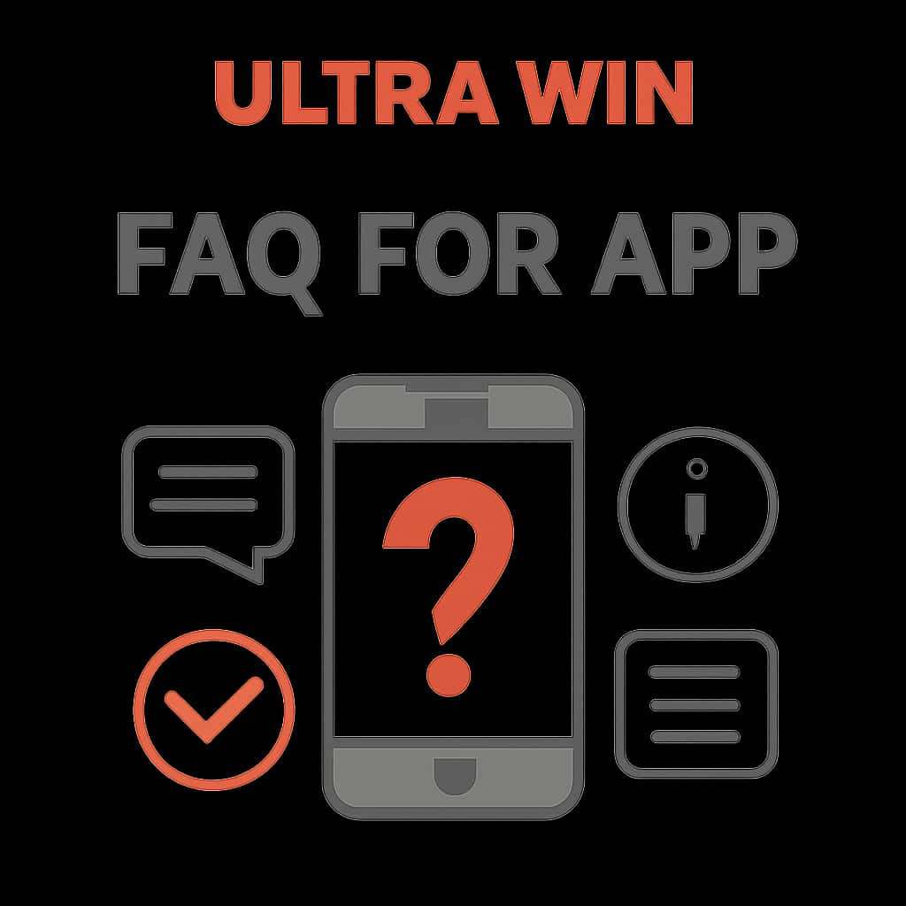 An educational diagram related to the FAQ for Ultra Win App.