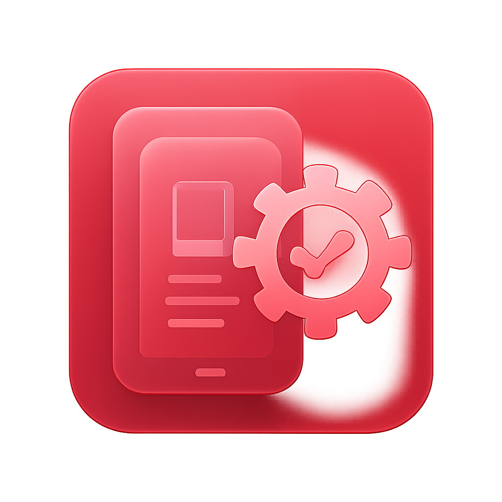 A badge icon symbolizing Device Compatibility for Ultra Win on Android.