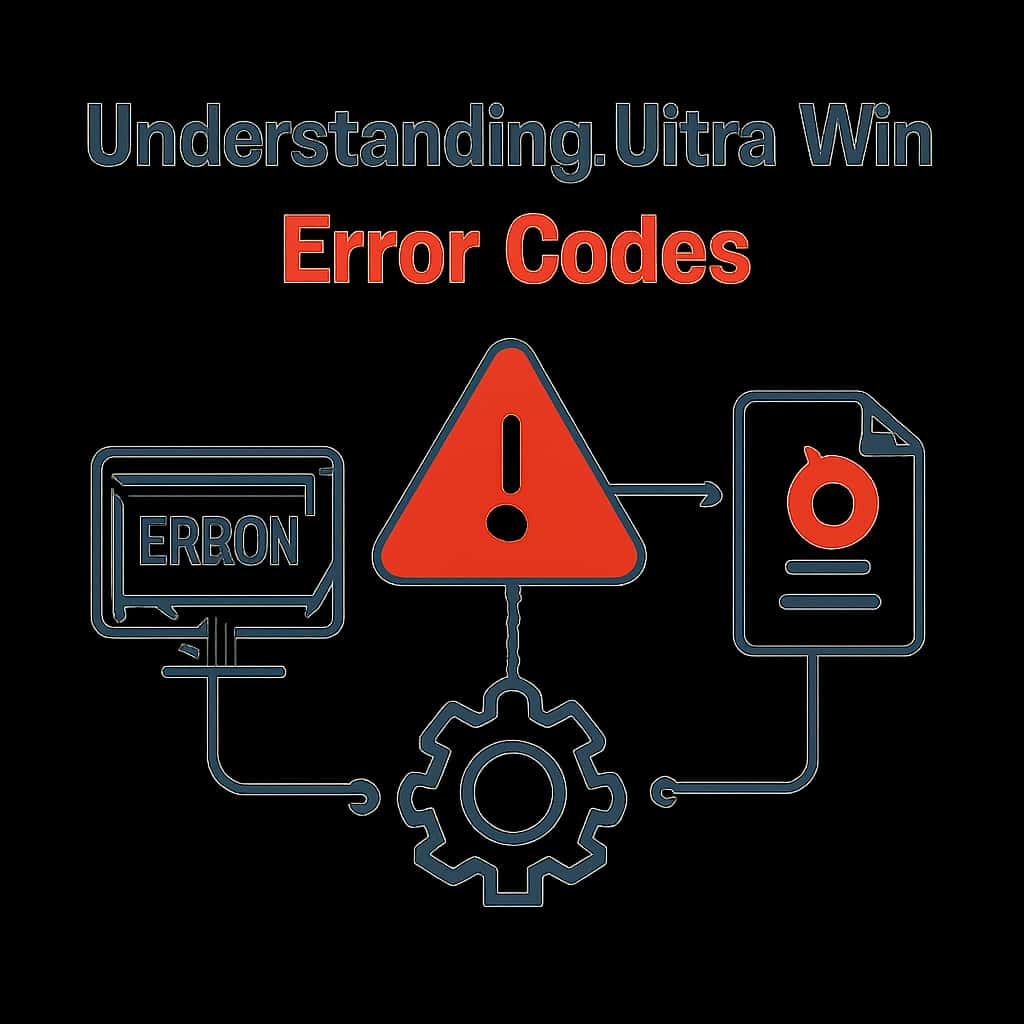 An educational illustration of error codes related to Ultra Win.