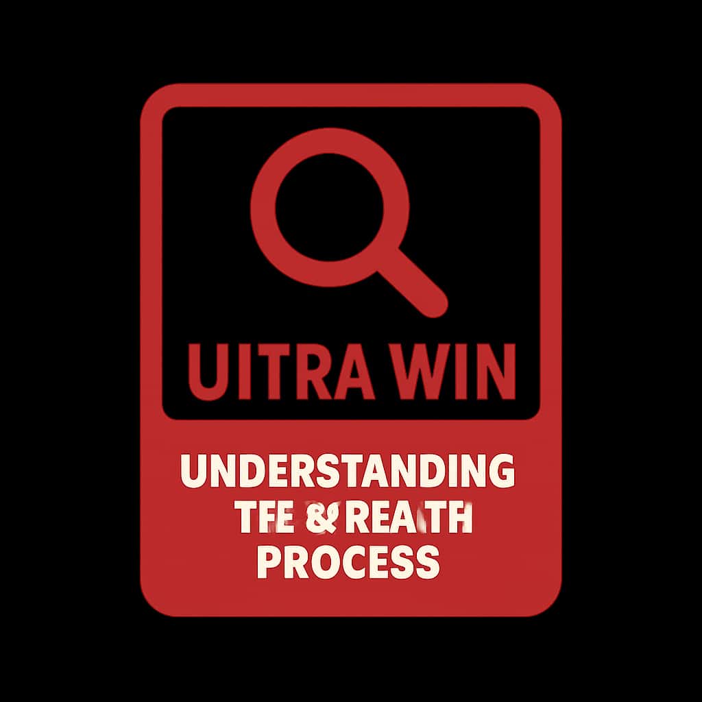 A badge illustrating the support guide for the Ultra Win update process.
