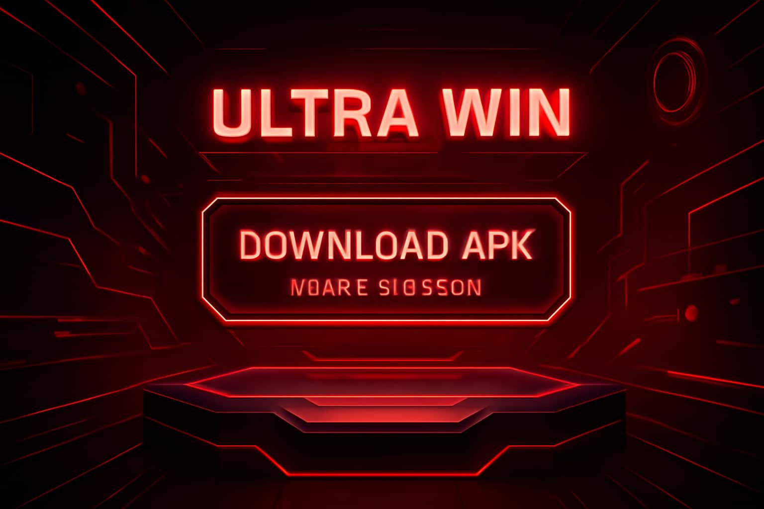 Futuristic app landing page